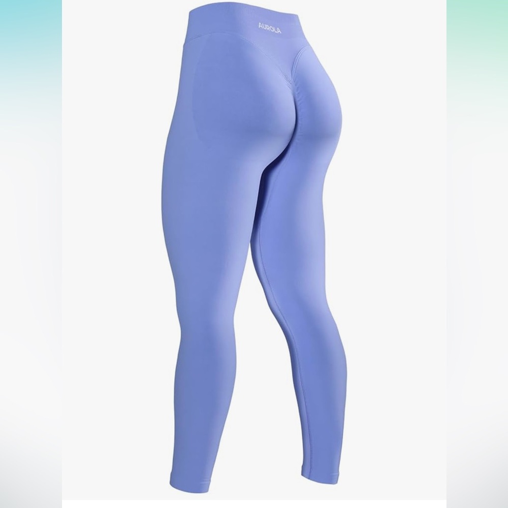 Yoga Leggings Scrunch (butt-lifting) Seamless Compression Tummy Control